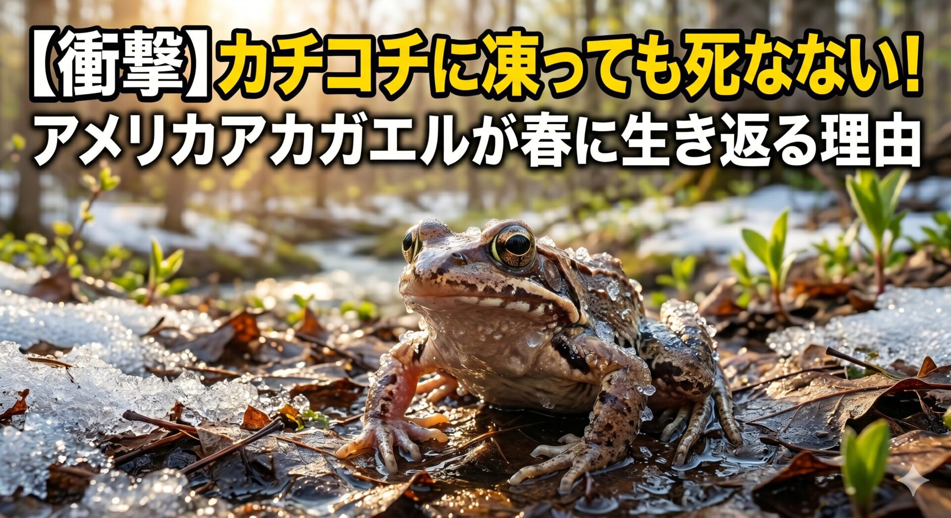 アメリカアカガエル