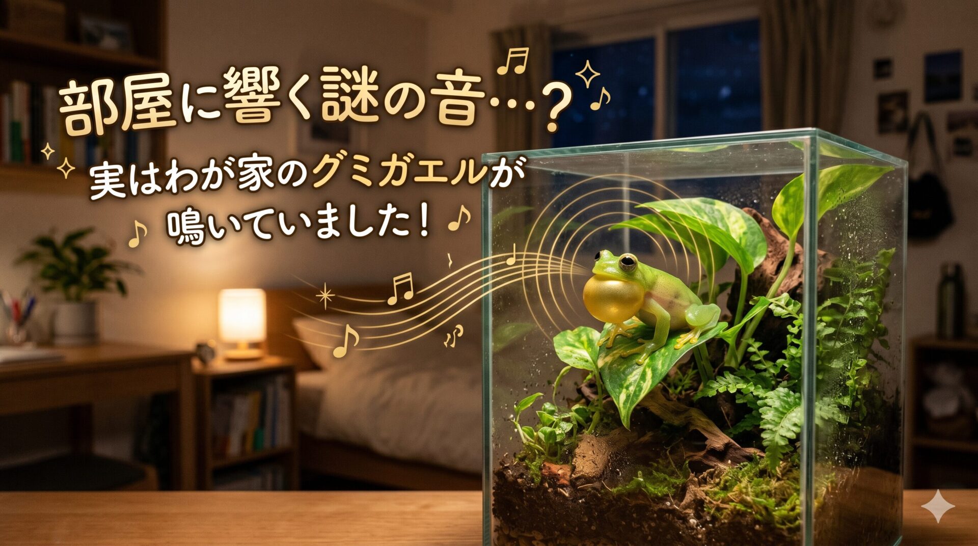 グミガエル　鳴き声